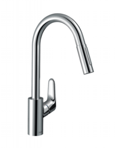 FOLK-_Griferia-de-cocina-Focus-Hansgrohe-cromo Griferías de cocina by Hansgrohe
