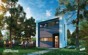 CASA KIT - vivienda DÚPLEX 2 dormitorios 75M casas prefabricadas
