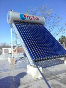 energías solar  Calentador solar para hogares