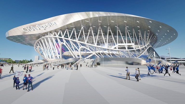 Coop Himmelblau Complejo deportivo y de conciertos San Petersburgo tecnne 1 1 768x432