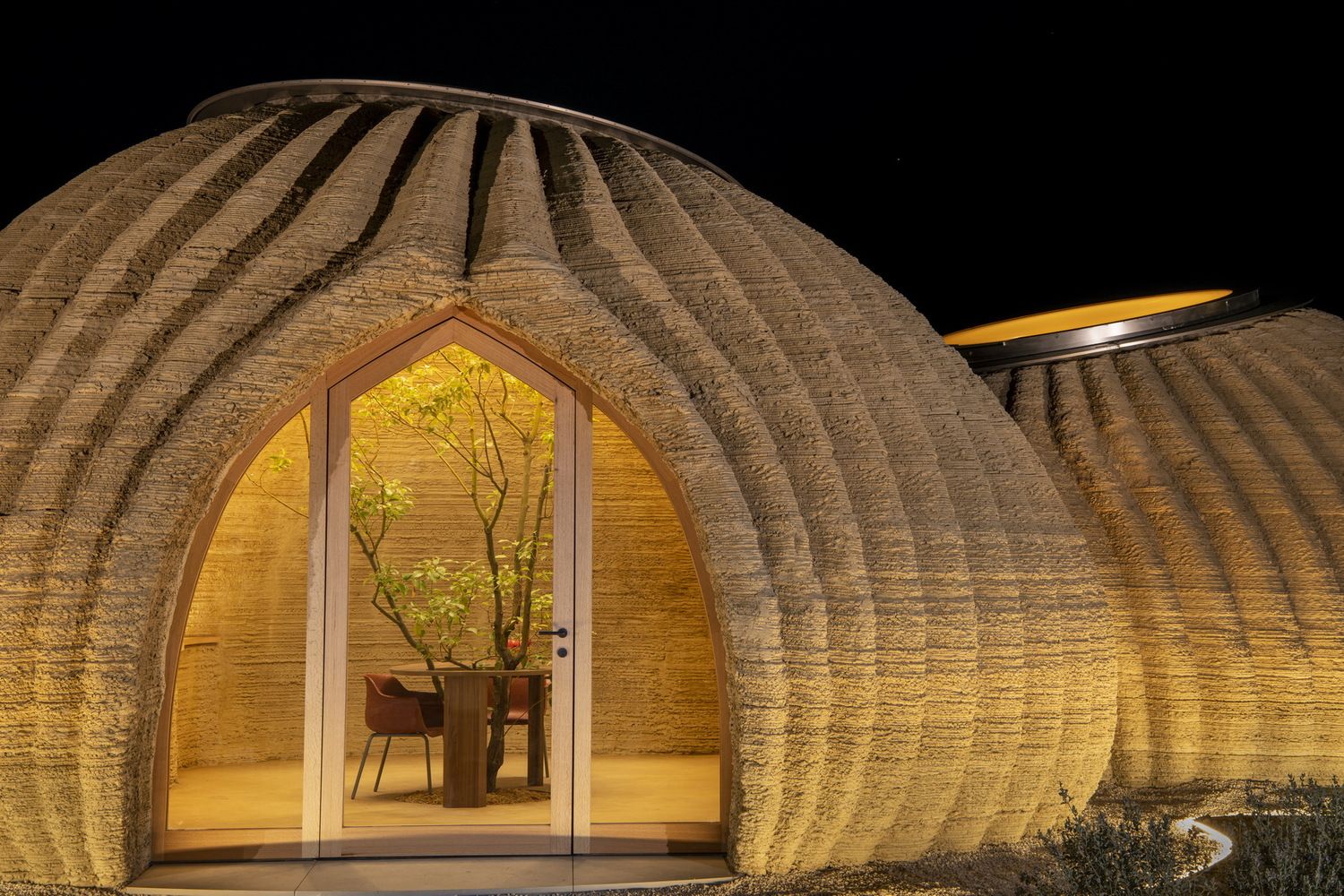 05 Casa impresa en 3D con tecnologia TECLA y arcilla  Just Crea