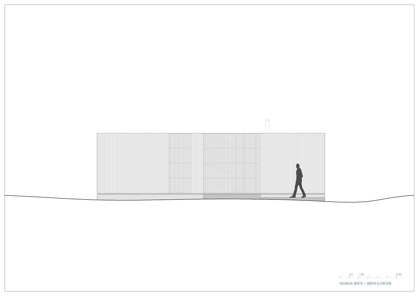 3 Fachada Norte North Elevation 1