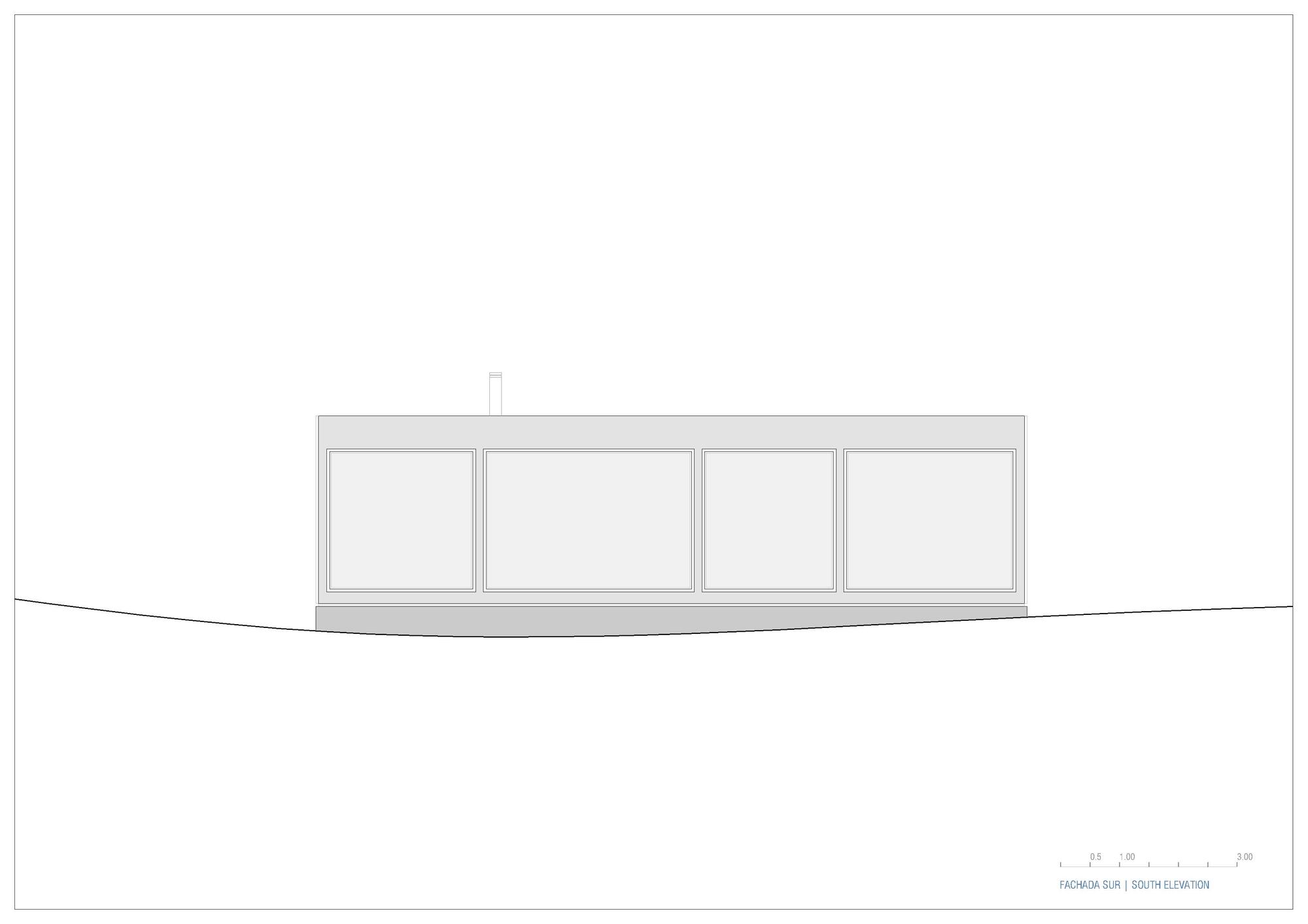 4 Fachada Sur South Elevation 1