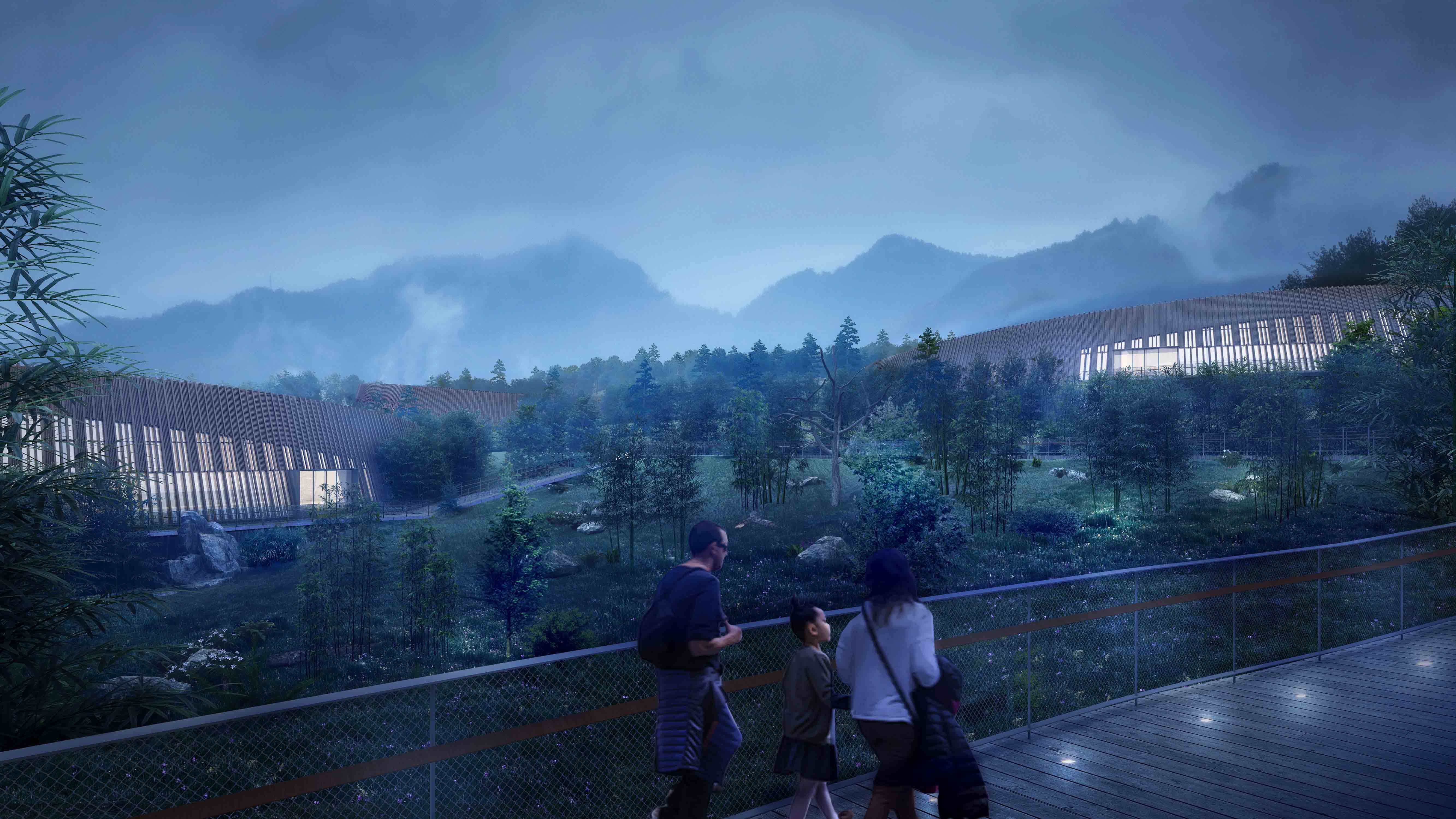 005 pabellones de pandas Arquitectura por el mundo Just Crea