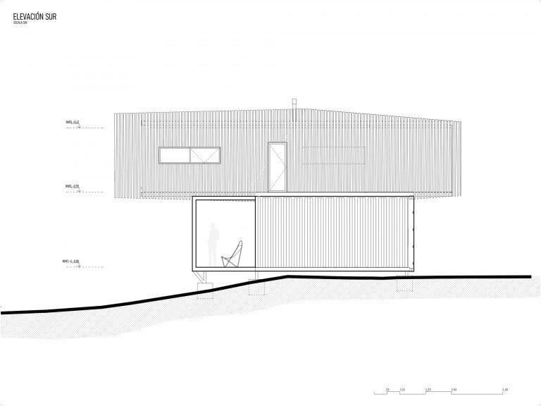 Casa P406 Orfali Ehrenfeld elevacion sur 768x576