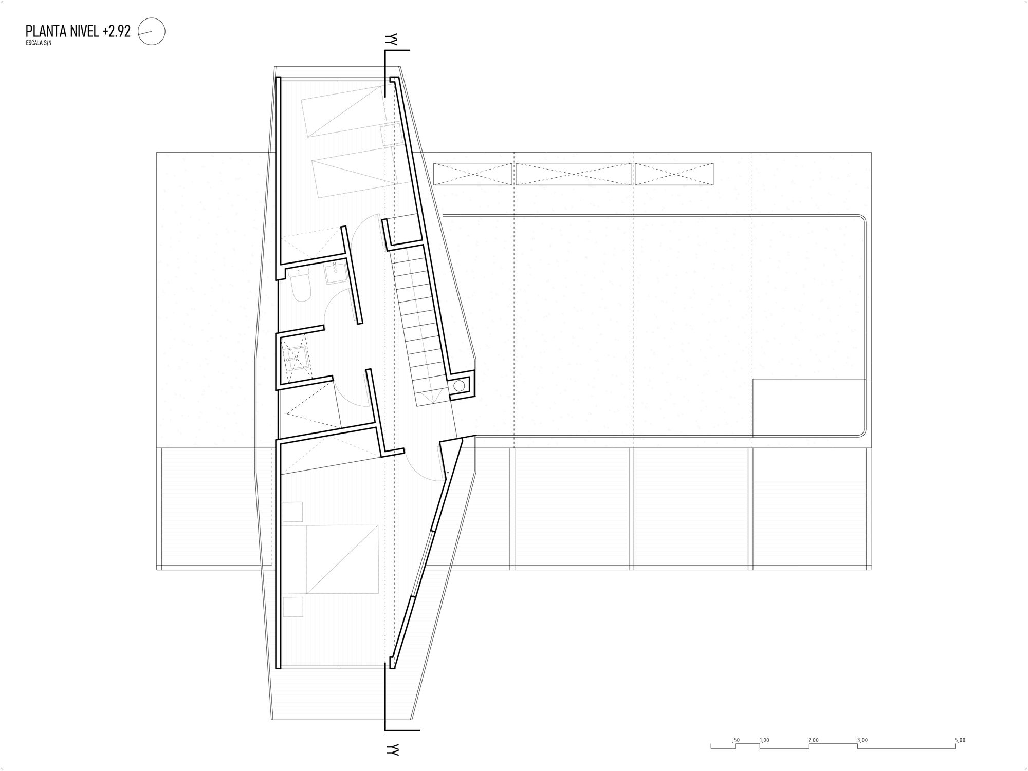 Casa P406 Orfali Ehrenfeld planta arquitectura n292