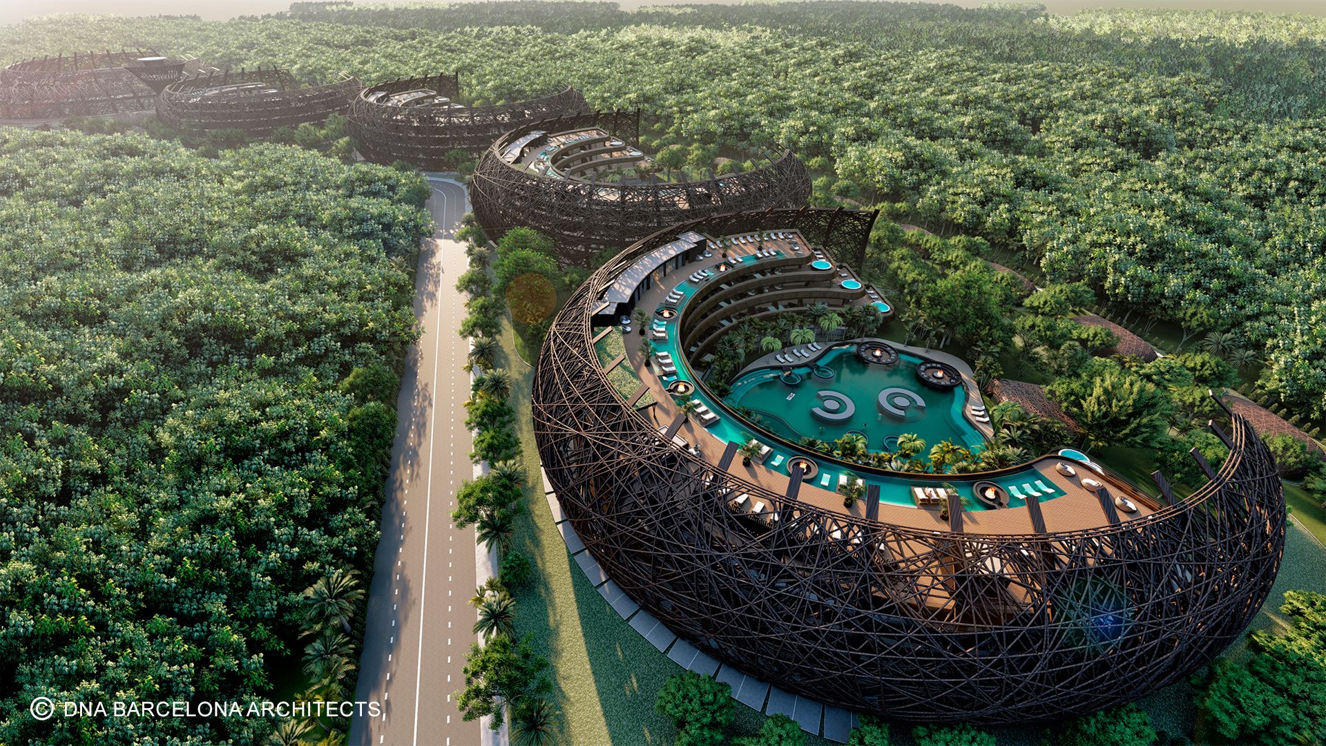 cocoon hotel resort dna barcelona architects 10