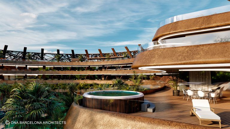 cocoon hotel resort dna barcelona architects 8 768x432