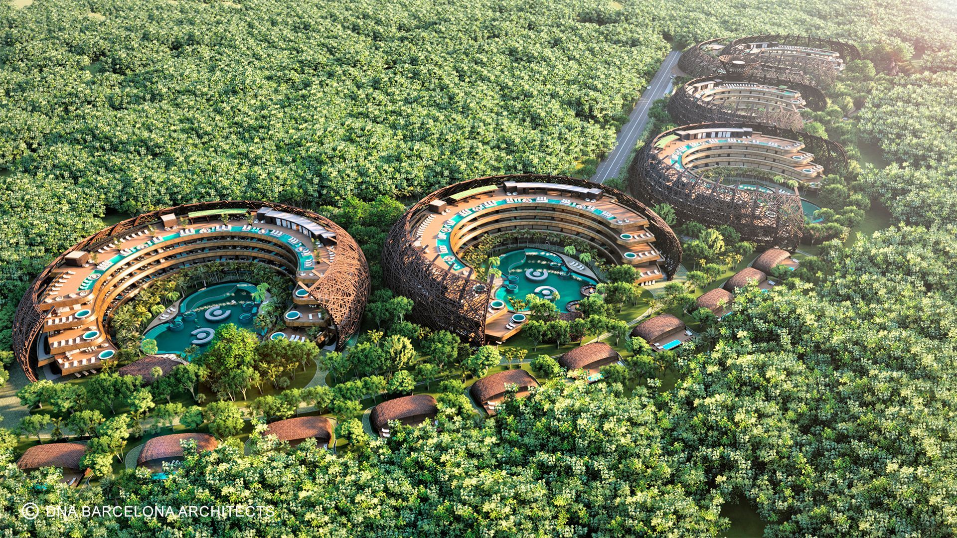 cocoon hotel resort dna barcelona architects 9 1
