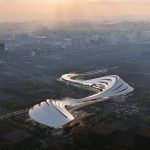 1 ZHA Jinghe New City Culture Art Centre render by ATCHAIN low 150x150