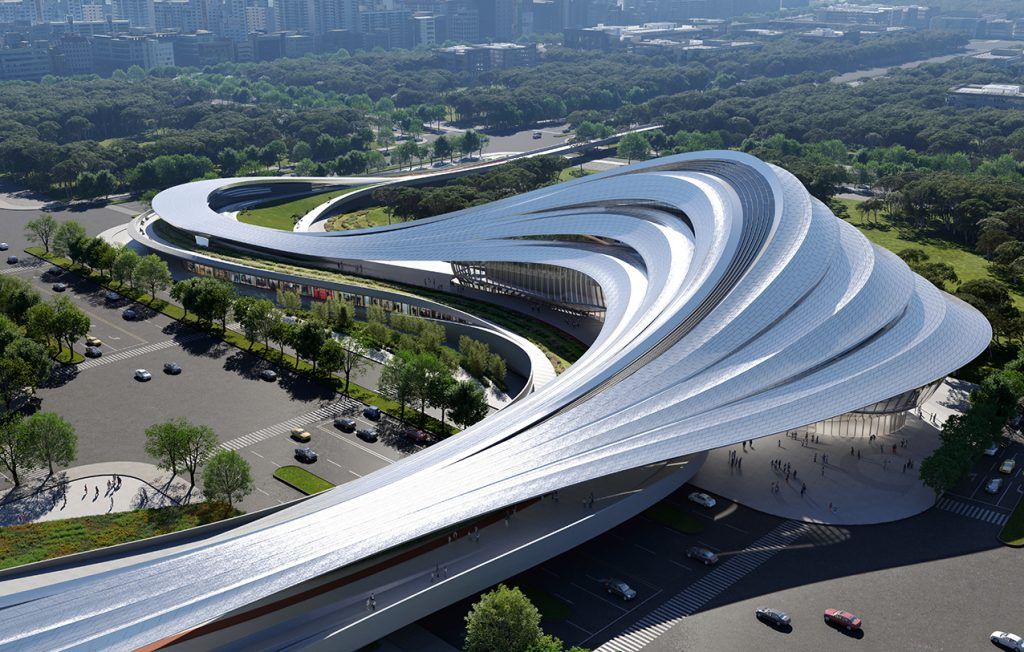 Centro de Arte de la Nueva Ciudad de Jinghe Centro de Arte de la Nueva Ciudad de Jinghe