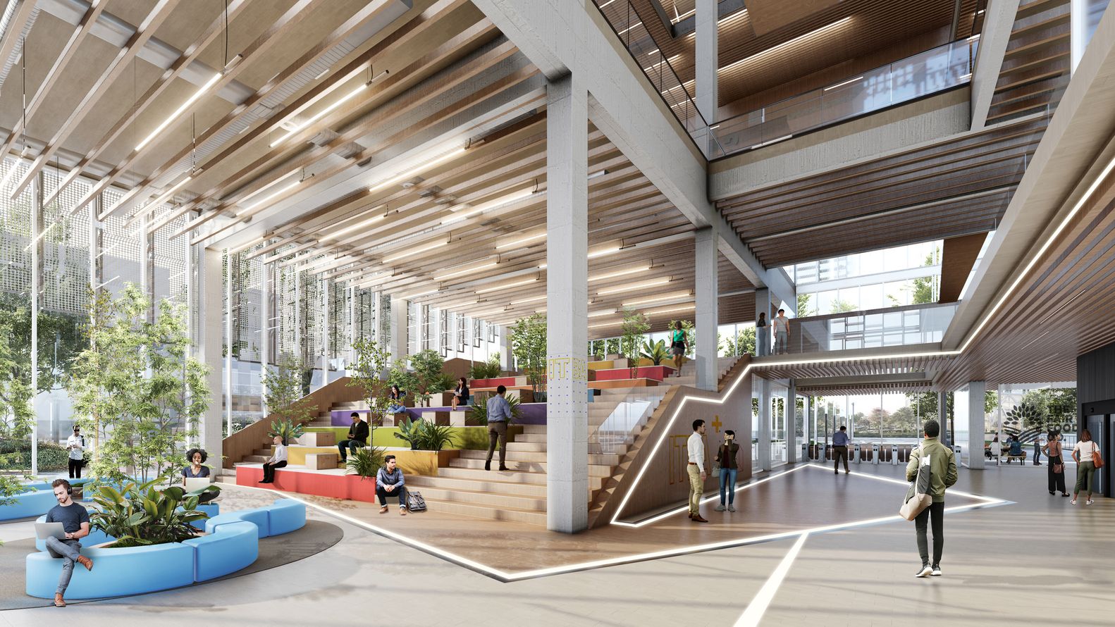 01. Render Interior Lobby Encuentro