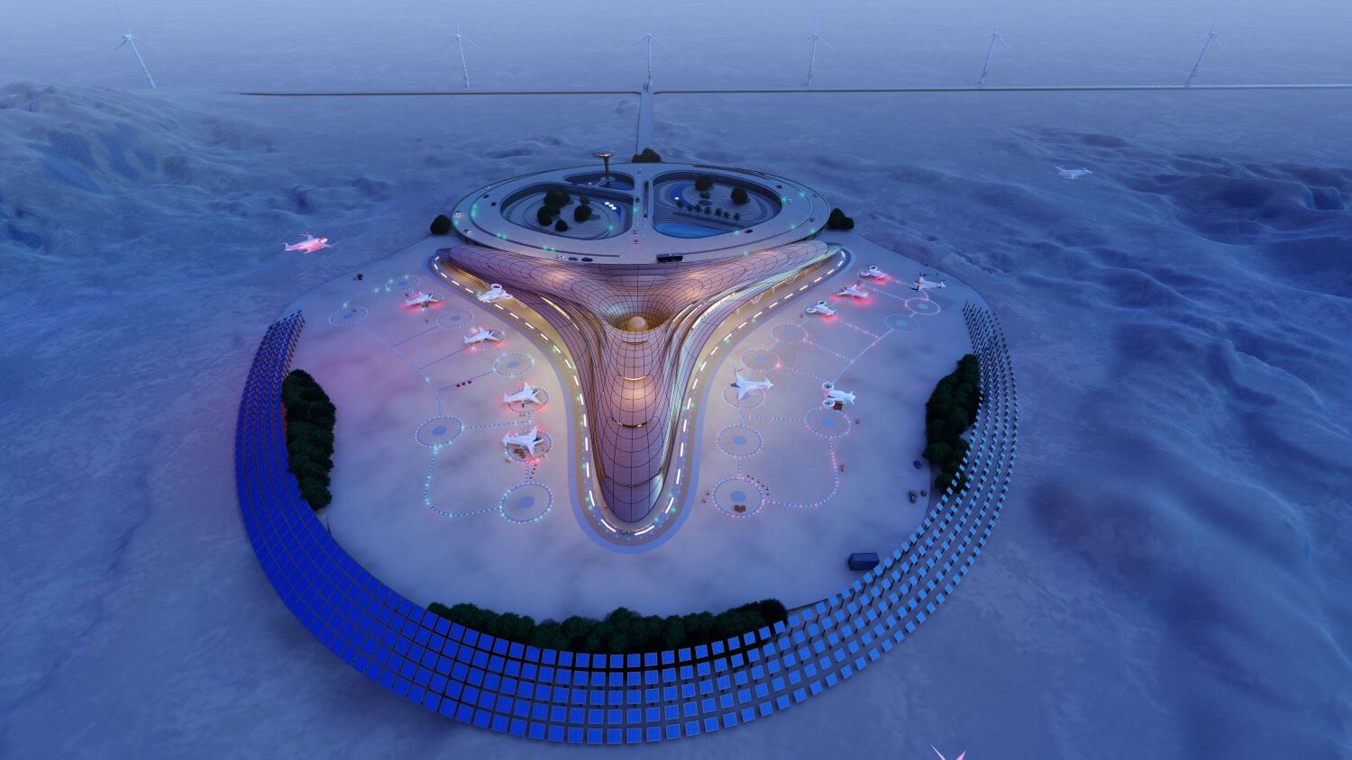 12 droneport gas architectures uae