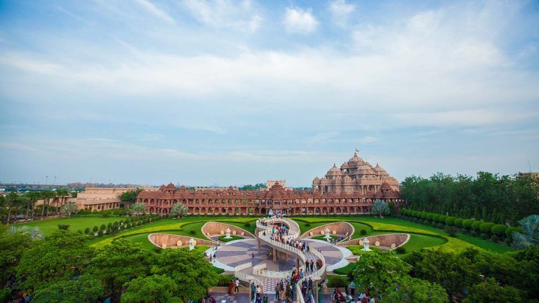 Jardines de Akshardham 768x432