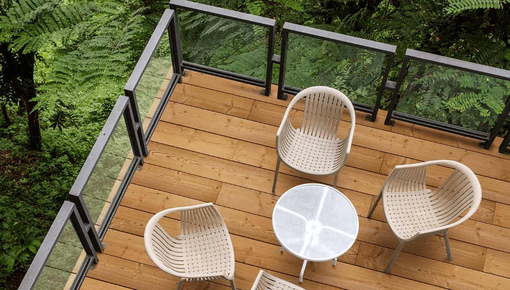 Terraza Kodiak Thermo Spruce Thermory