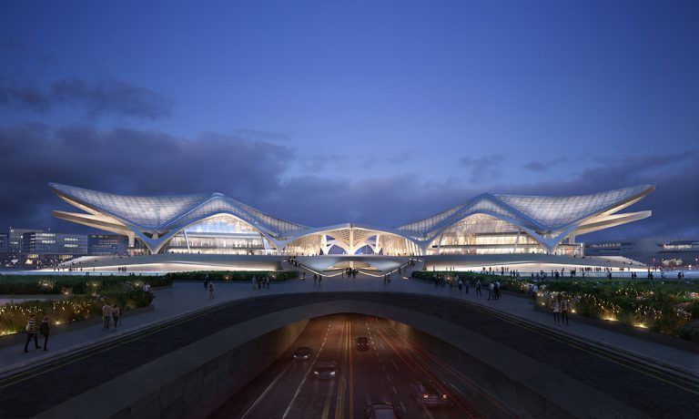 ZHA Zhuhai Civic Arts Centre 2 lowres 768x460