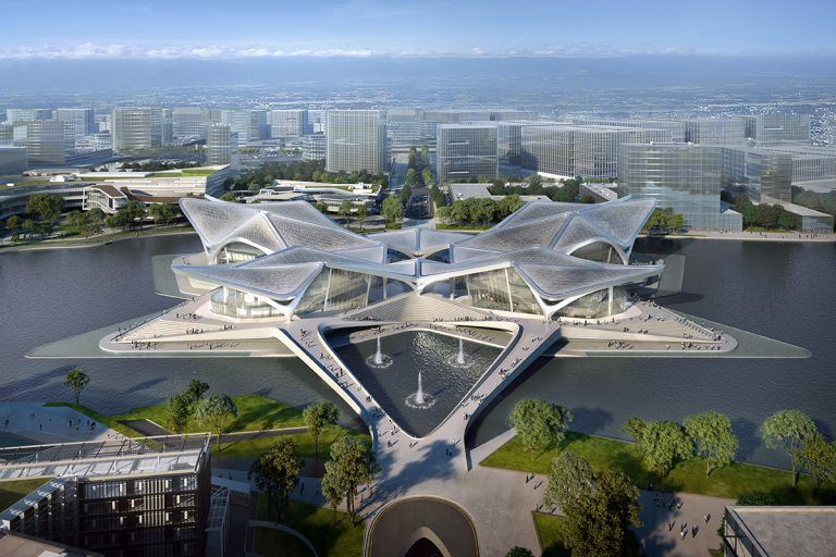 ZHA Zhuhai Civic Arts Centre 7 lowres 768x512
