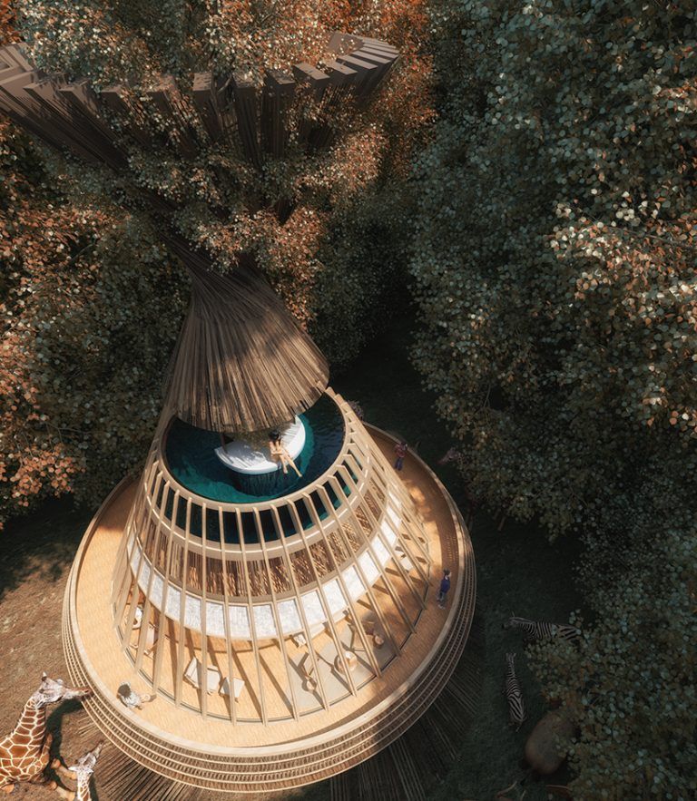 the worlds first eco tourism based baobab luxury safari resort in africa which produces its own water autonomously by using air to water technology energy powered by a transparen 7 63c80d5e3c26b 768x883