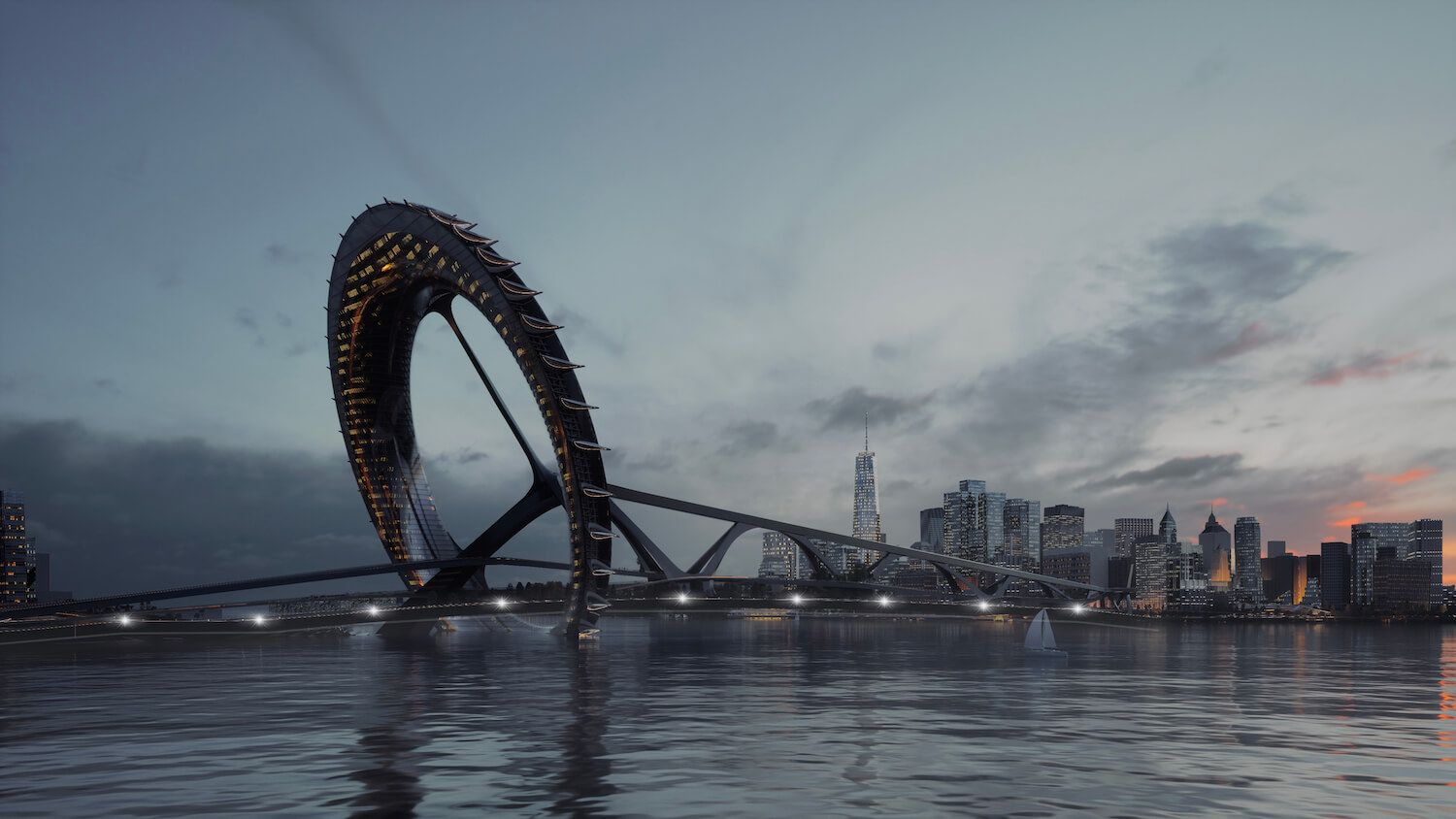 Puente financiero de Nueva York por Kalbod Design Studio 10
