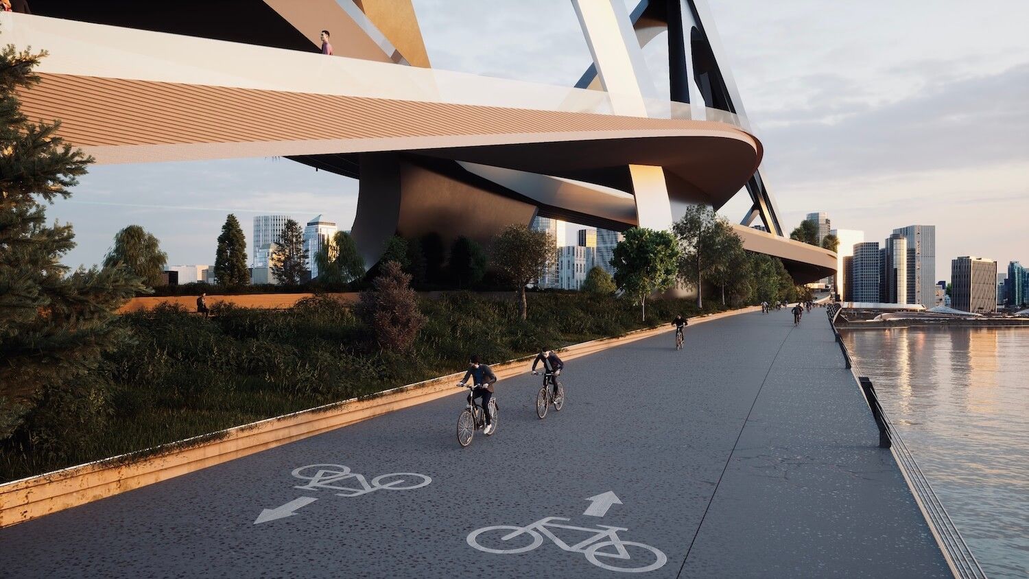 Puente financiero de Nueva York por Kalbod Design Studio 4