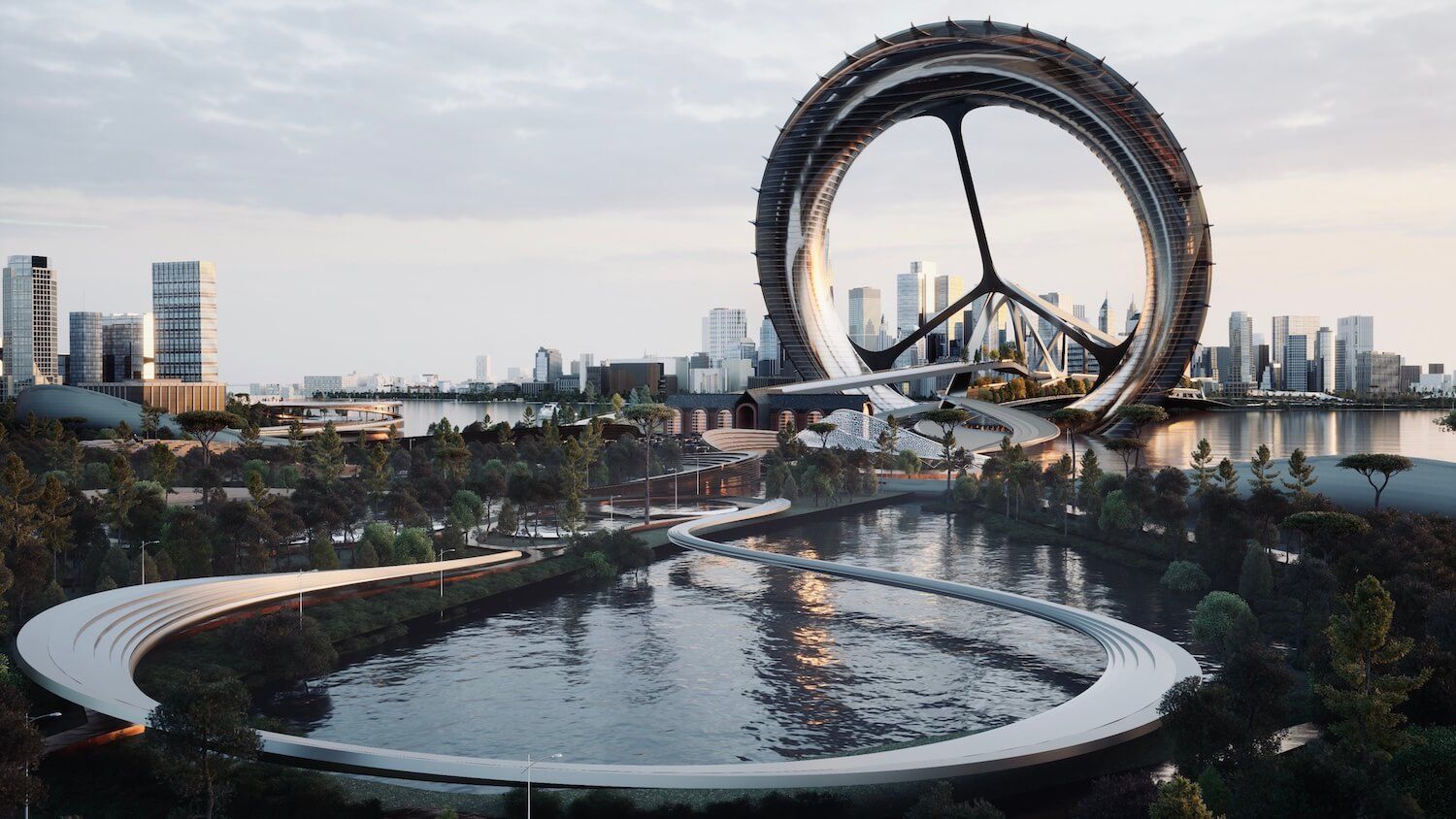 Puente financiero de Nueva York por Kalbod Design Studio 5