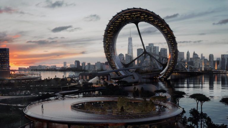 Puente financiero de Nueva York por Kalbod Design Studio 9 768x432