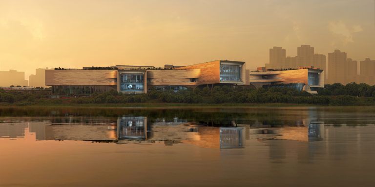 Comienza la construccion del Centro de Ciencias de Zaha Hadid Architects en Singapur 06 768x384