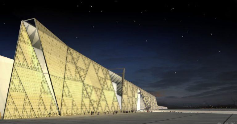 the grand egyptian museum designed by heneghan peng architects is officially open to the public 7 768x404