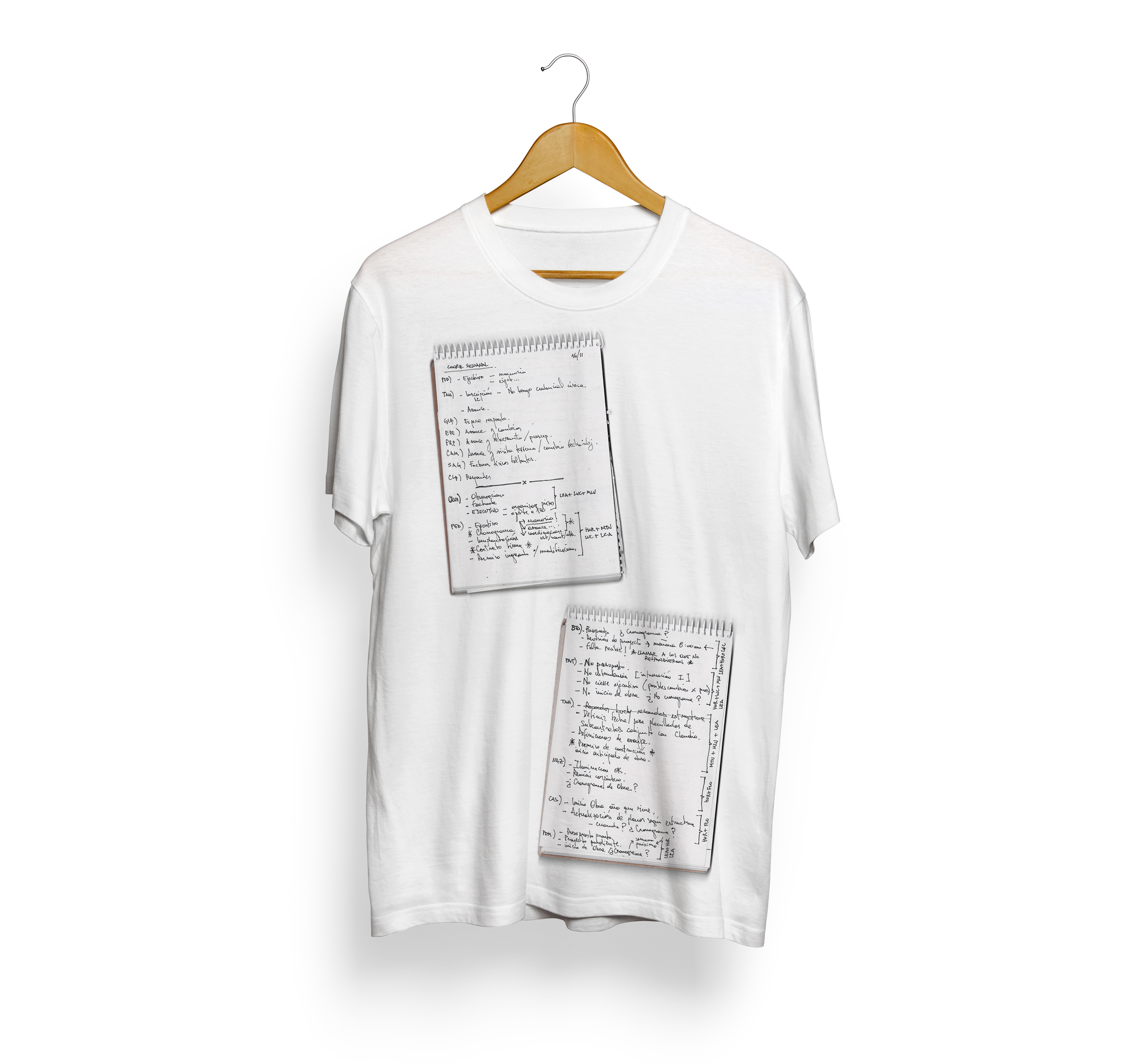 Impresion sobre remera de algodon blanca 10 REFERENCIA DE UBICACION
