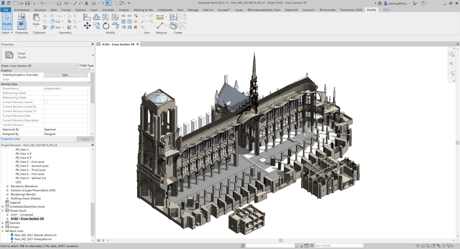 how bim supported the reconstruction of notre dame cathedral and redefined historical preservation 10