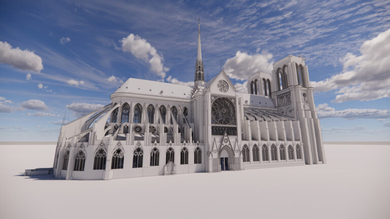 how bim supported the reconstruction of notre dame cathedral and redefined historical preservation 18 768x432
