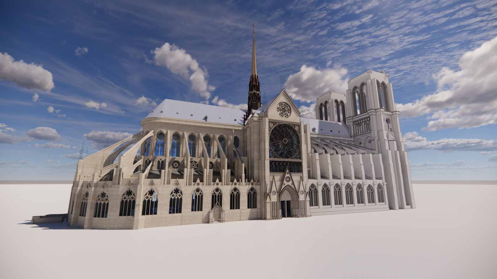 how bim supported the reconstruction of notre dame cathedral and redefined historical preservation 19