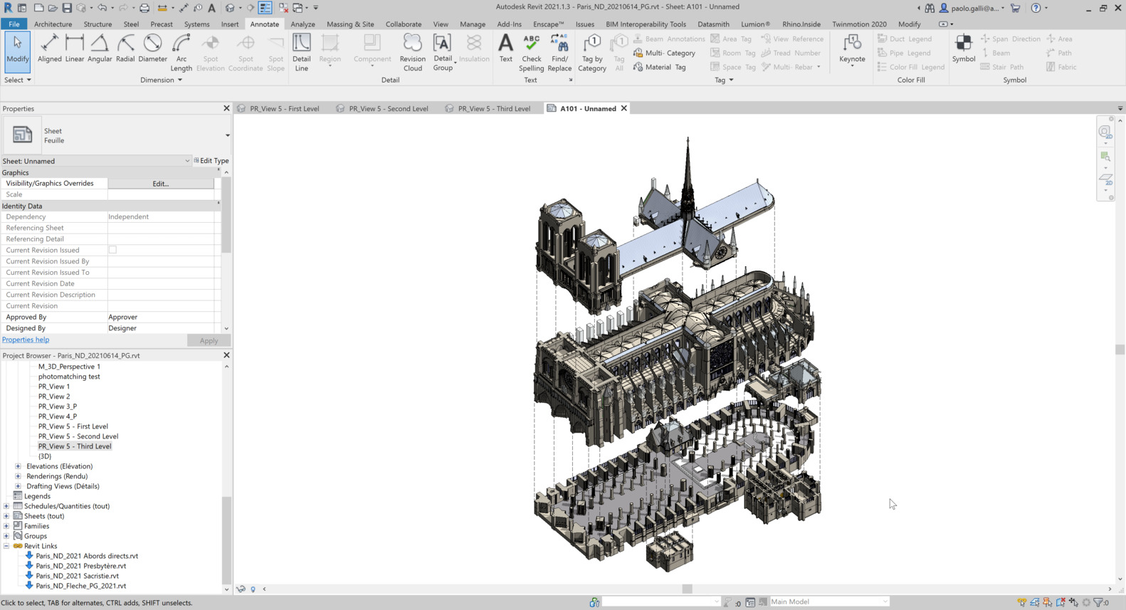 how bim supported the reconstruction of notre dame cathedral and redefined historical preservation 23