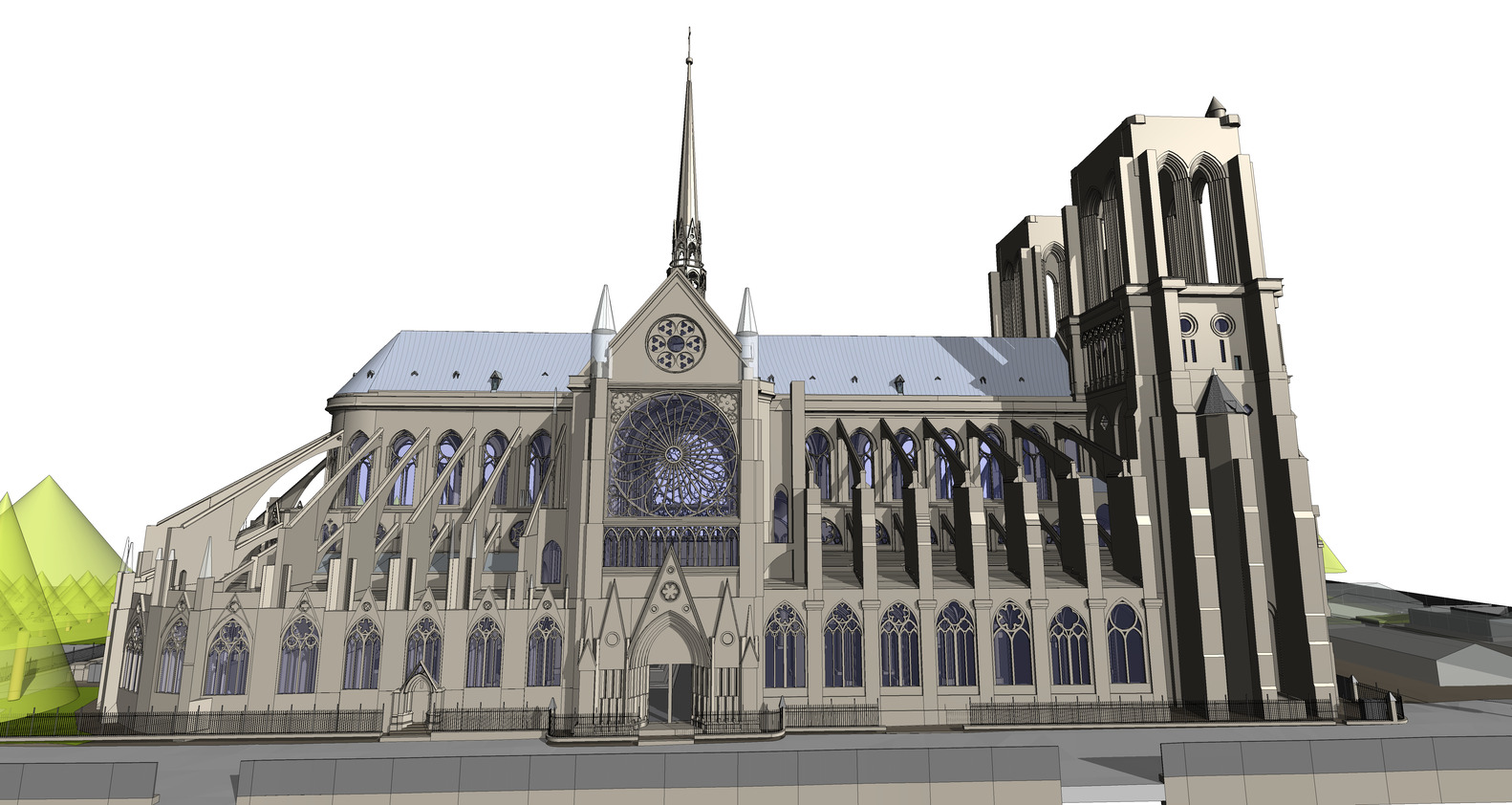 how bim supported the reconstruction of notre dame cathedral and redefined historical preservation 25
