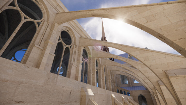 how bim supported the reconstruction of notre dame cathedral and redefined historical preservation 6 768x432