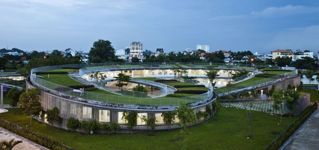Farming Kindergarten Vo Trong Nghia arquitectura verde