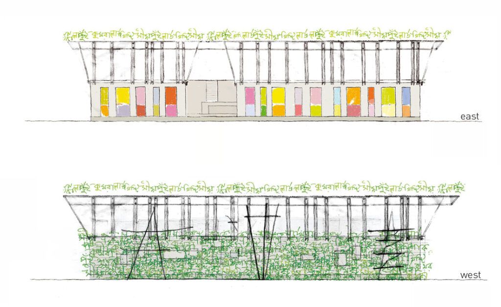 Escuela METI en Bangladesh diseñada por Anna Heringer con tierra y bambú